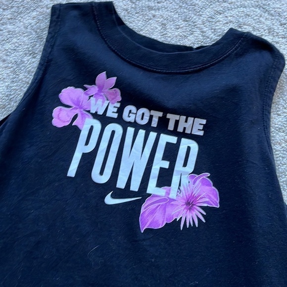 Girls nike tank top black size large - Picture 2 of 3